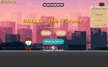 2D jump game